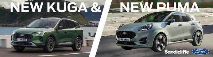 New Ford Kuga and Ford Puma